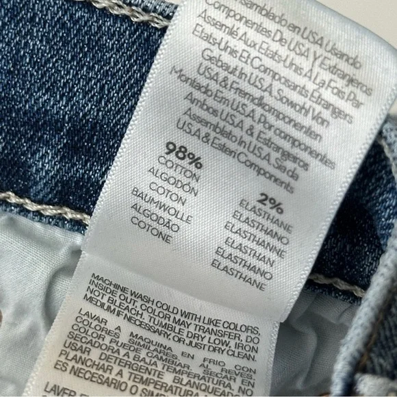 MOTHER Superior The Tomcat Jean Seriously Truce Size 29 High Rise‎ Straight Leg